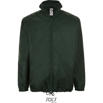 Pánská softshellová bunda SOL's Collection Unisex větrovka SOL'S Shift Velikost: S, Barva: lahvově zelená