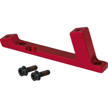 Brzda na kolo adaptér přední FORCE POST/ POST 180mm, červený