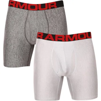 2PACK pánské boxerky Under Armour šedé (1363619 011) 3XL Možnost vrácení zboží ZDARMA do 120 dnů!