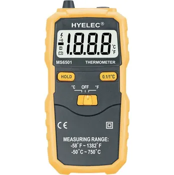 Domácí teploměr Teploměr HYELEC MS6501 -50~750°C