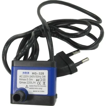 Čerpadlo Akvarijní čerpadlo HG-320 220l/hod, 230VAC/50Hz, koncovka EU
