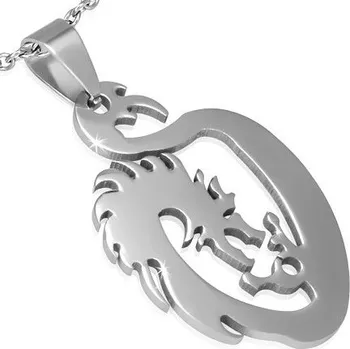 Přívěsek Ocelový přívěsek - PAC254BA