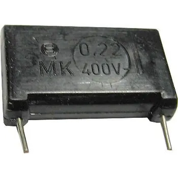 Kondenzátor 220n/400V MK, svitkový kondenzátor radiální