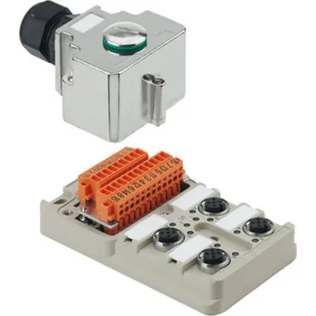 Weidmüller SAI-4-MH-5P M12 1701232000 pasivní box senzor/aktor rozdělovač M12 s kovovým závitem 1 ks
