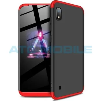 Pouzdro na mobilní telefon GKK kryt Samsung Galaxy A10 (SM-A105) plné krytí, červený/černý a zpět 4 Kč s ATC Clubem