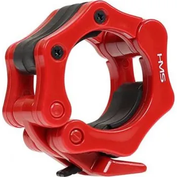 Objímka pro činku HMS ZG1000R 50 mm červený 2 ks