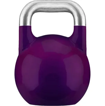 Gorilla Sports Soutěžní kettlebell, fialový, 20 kg