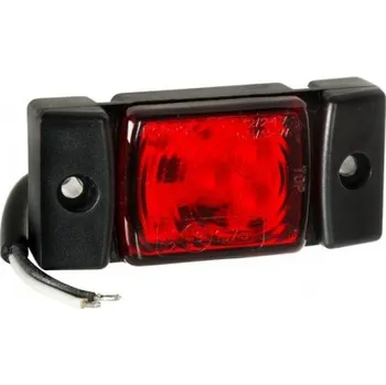 Přídavný světlomet Přední obrysové světlo 3 LED 12v 24v červené Horpol Horpol 49107