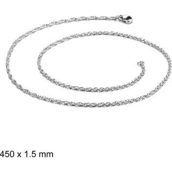 Řetízek Řetízek - Singapore - 450 x 1.5 mm - g