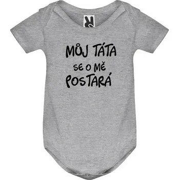 Kojenecký body flekatee Postarám se Jaká barva?: Růžová, Velikost: 12Měsíců, Mamka/Taťka/Strejda/Teta/Babička/Dědeček: Dědeček Dětské body od táty,mamky,strejdy,tety, babičky,dědečka