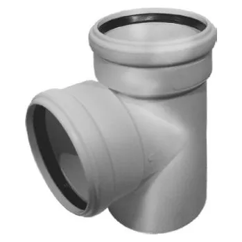 Kanalizační potrubí Ostatní výrobci HT PLUS HTEA odbočka odpadní DN75/50, 87°, PP, šedá