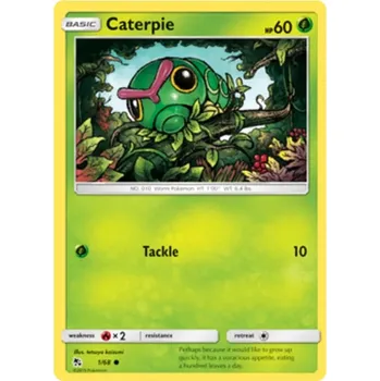 Sběratelská karetní hra Caterpie 001/068 - Hidden Fates Typ karty: Non-Holo