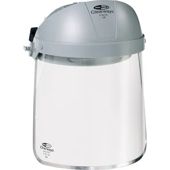 Pracovní přilba Honeywell Clearways CB20 1002341 pracovní ochranný štít vč. upevnění na hlavu šedá, transparentní EN 166 DIN 166