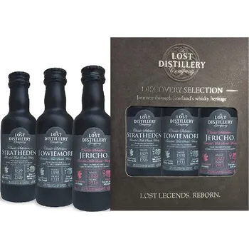 Whisky Lost Distillery Discovery set 3x 0,05L (karton)