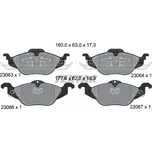 Sada brzdových destiček, kotoučová brzda TEXTAR 2306302