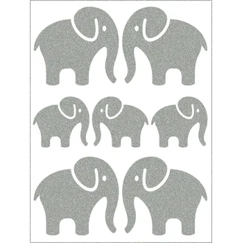 Reflexní nažehlovací motivy - sloni