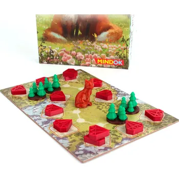 Příslušenství k deskovým hrám Myší Doupě Liška podšitá Duet - 3D žetony