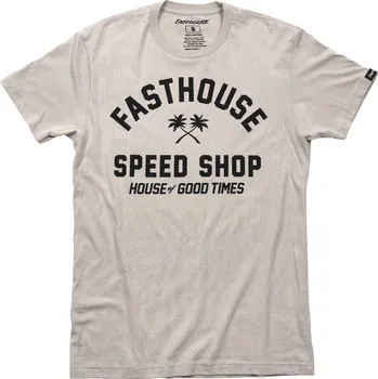 Fasthouse Haven Tee Light Gray Velikost: S