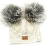 Dětská jarní čepice Lattante Alpaka, béžová Velikost: M