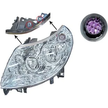 Přední světlomet Světlomet VAN WEZEL 1651963