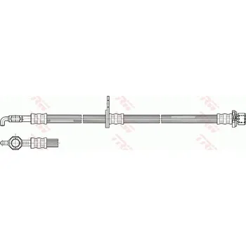 Brzdová hadice Brzdová hadice TRW PHD533