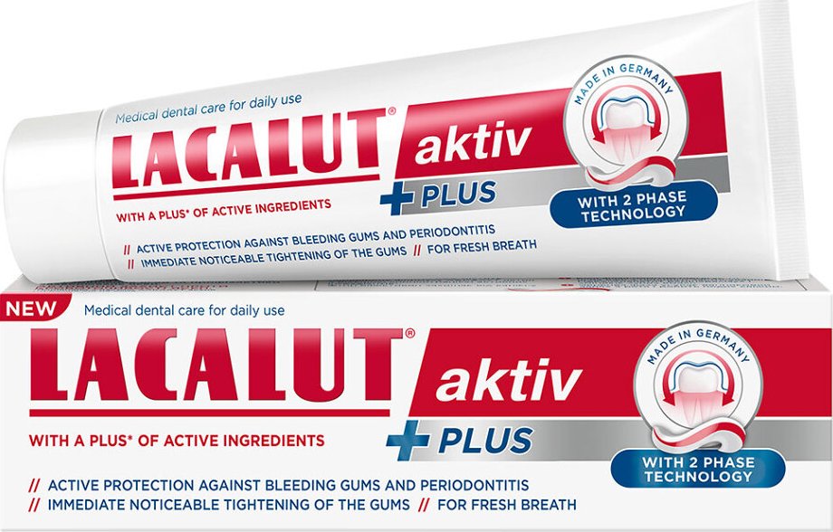 Lacalut Aktiv Plus 75 ml od 92 Kč - Zbozi.cz