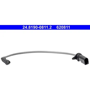 Brzdová destička Výstražný kontakt, opotřebení obložení ATE 24.8190-0811.2