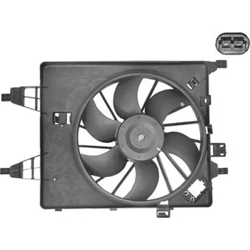 Chladič motoru Větrák, chlazení motoru VAN WEZEL 4312746