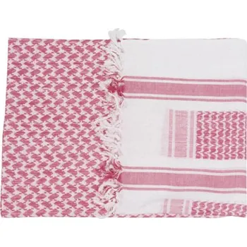 Šála Web-tex šátek SHEMAGH 110x115cm ČERVENO-BÍLÝ