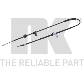 Lanko parkovací brzdy Tažné lanko, parkovací brzda SBS 901023