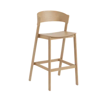 Barová židle Barová židle Muuto COVER BAR STOOL - zvolte provedení Barva židle: Dub
