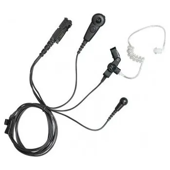 Vysílačka 3-drátová komunikační souprava, Mic/PTT (černá) PMLN6754A Radiostanice MOTOROLA