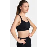 Dámská sportovní podprsenka KILPI Rinta černá Velikost: 38