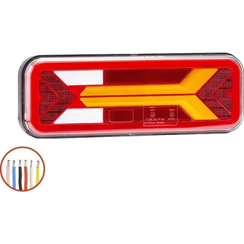 Zadní světlomet Zadní LED svítilna s dynamickou směrovkou s kabelem PRAVÁ