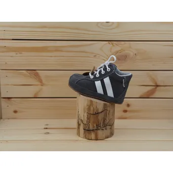 Chlapecké polobotky Capáčky 1094 šedá Velikost: 24