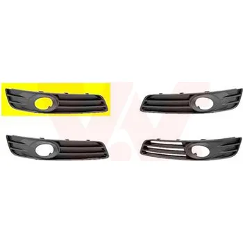 Nárazník Větrací mřížka, nárazník VAN WEZEL 0334592