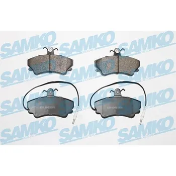 Brzdová destička Sada brzdových destiček, kotoučová brzda SAMKO 5SP452