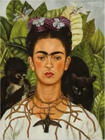 Wallity Reprodukce na plátně 30 x 40 cm Frida Kahlo