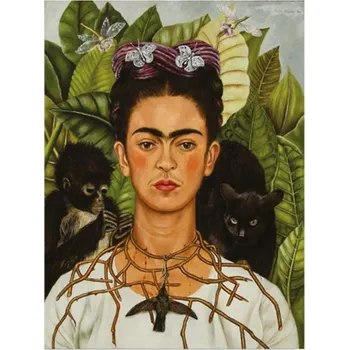 Obraz Wallity Reprodukce na plátně 30 x 40 cm Frida Kahlo