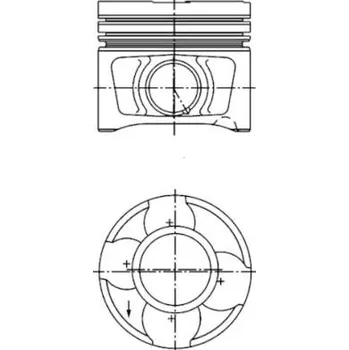 Píst motoru Píst MS 40356610