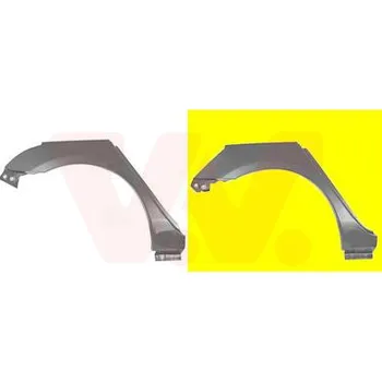 Blatník karosérie Boční stěna VAN WEZEL 2734148