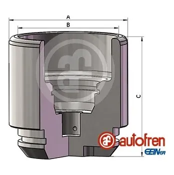Brzdový třmen Píst, brzdový třmen SEINSA AUTOFREN D025691