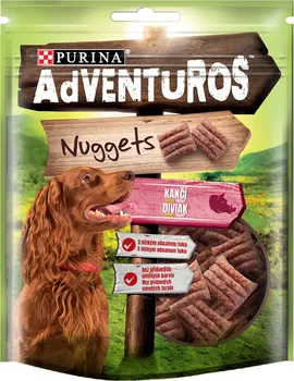 Pamlsek pro psa Purina Adventuros Nuggets kančí