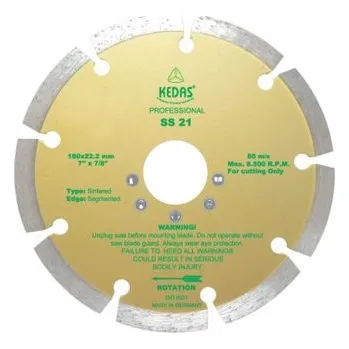 Řezný kotouč Diamantový řezný segmentový kotouč SS 21 | 300 x 25,4 x 12 mm