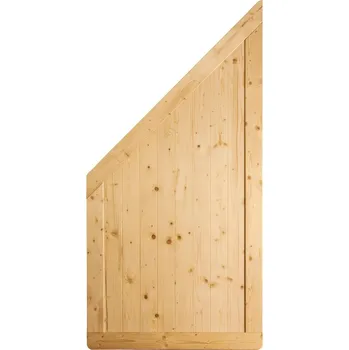 Plot Dělící stěna Modern plná zkosená Vladeko