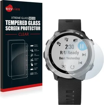 Příslušenství k chytrým hodinkám Savvies Ochranné sklo pro Garmin Forerunner 645