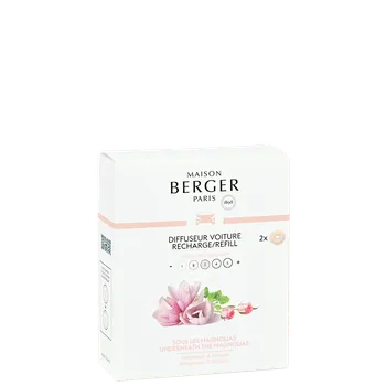 Vůně do auta MAISON BERGER PARIS Maison Berger – Náplň do vůně do auta Underneath the Magnolias, 2ks