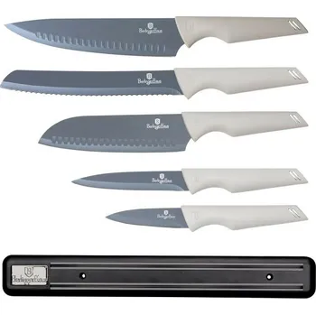 Kuchyňský nůž BERLINGERHAUS Sada nožů s magnetickým držákem 6 ks Aspen Collection BH-2839