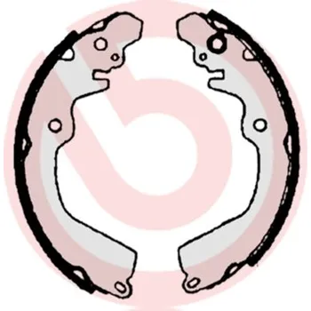 Brzdová čelist Sada brzdových čelistí BREMBO S 54 509