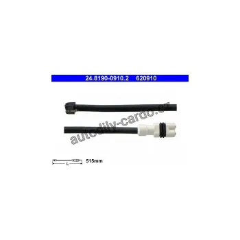 Brzdová destička Výstražný kontakt opotřebení obložení ATE 24.8190-0910 (AT 620910)